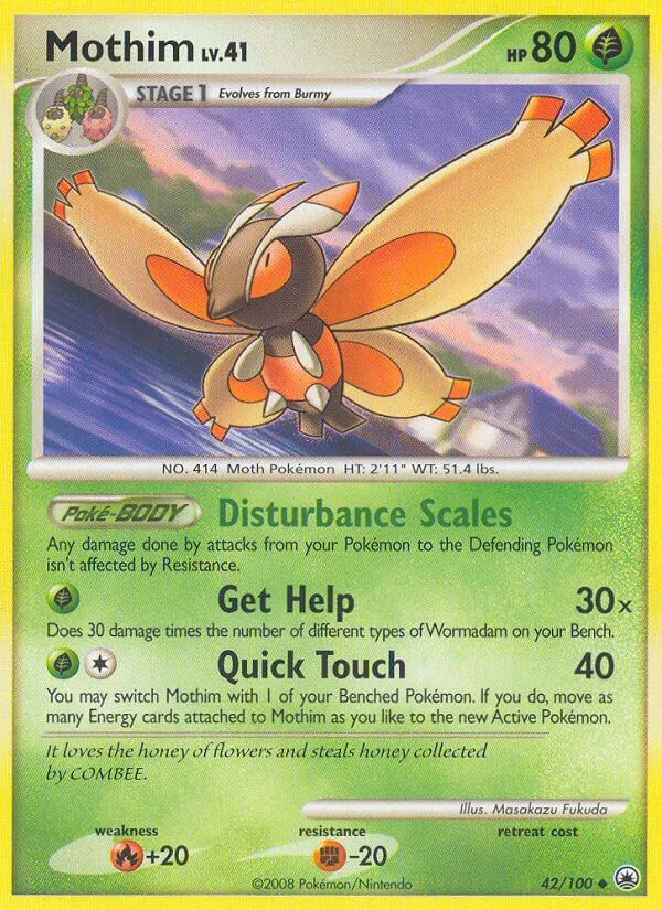Mothim, Majestic Dawn 42/100