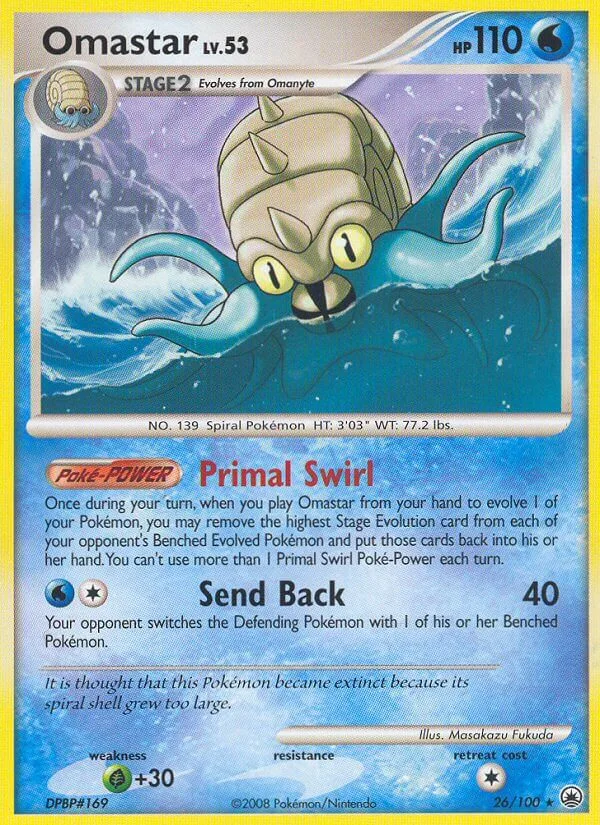 Omastar, Majestic Dawn 26/100