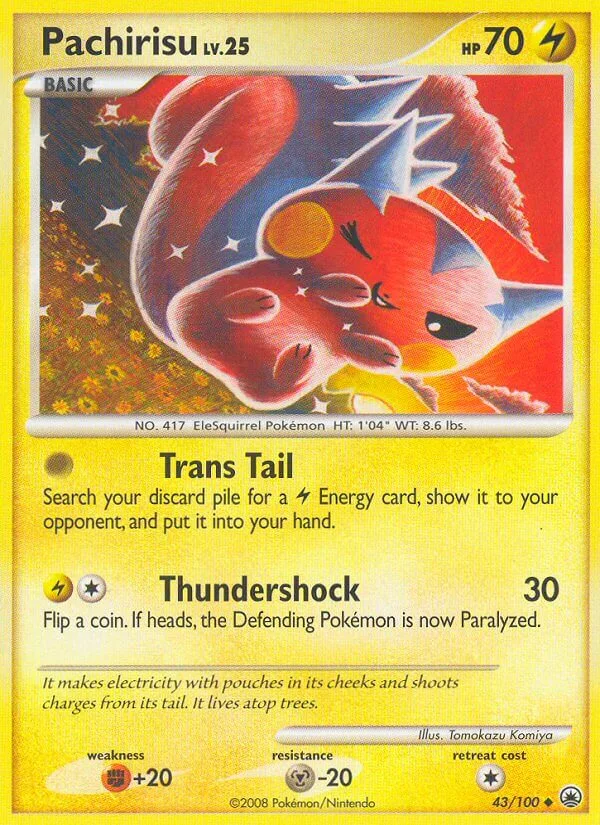 Pachirisu, Majestic Dawn 43/100