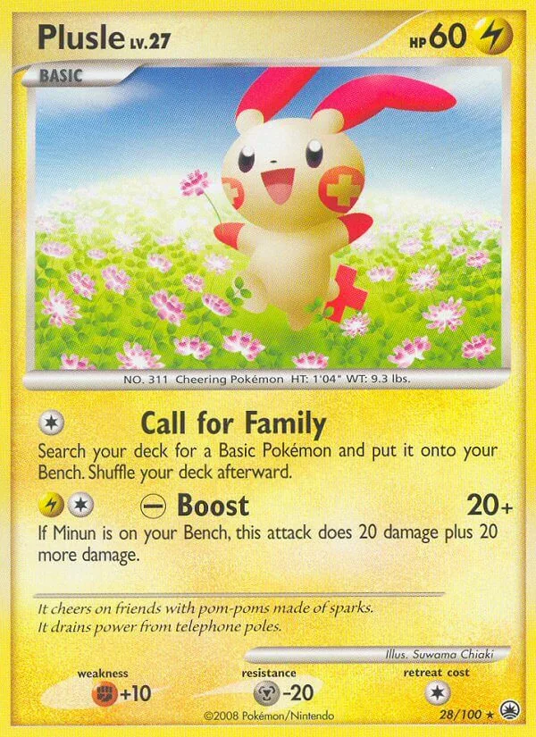 Plusle, Majestic Dawn 28/100