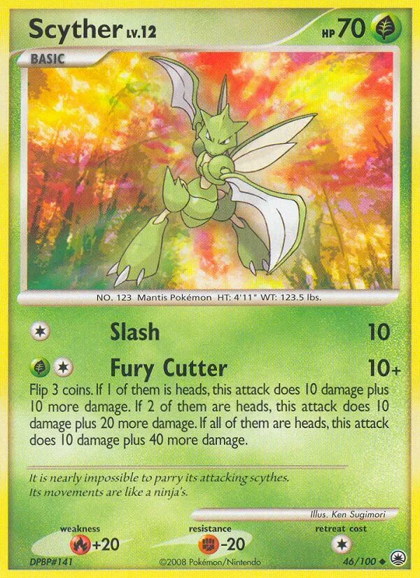 Scyther, Majestic Dawn 46/100