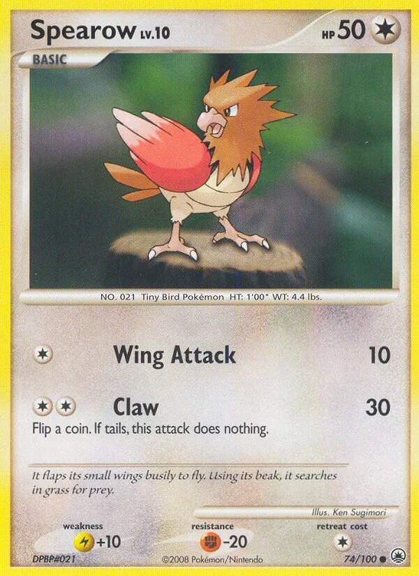 Spearow, Majestic Dawn 74/100