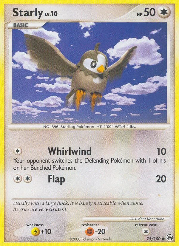 Starly, Majestic Dawn 75/100