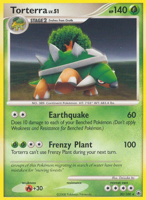 Torterra, Majestic Dawn 30/100