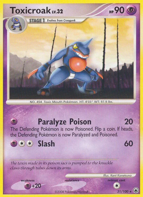 Toxicroak, Majestic Dawn 31/100