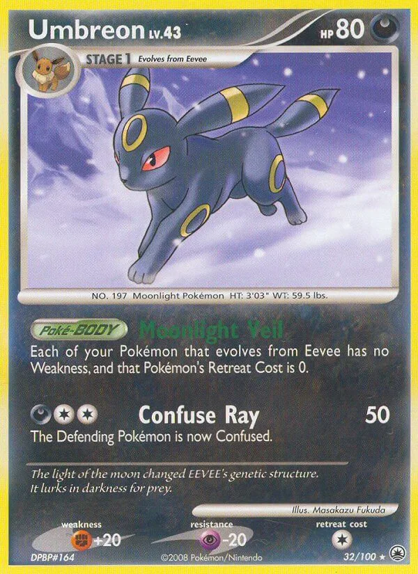 Umbreon, Majestic Dawn 32/100