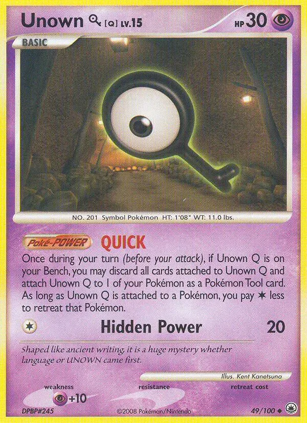 Unown Q, Majestic Dawn 49/100