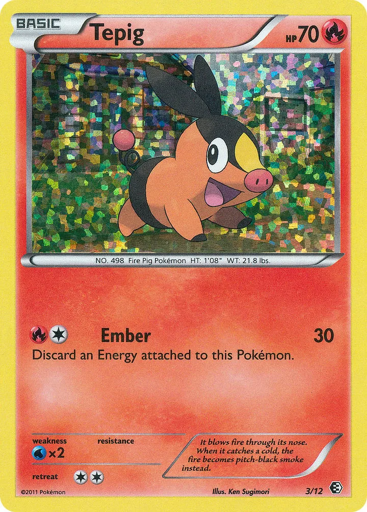 Tepig, McDonald's Collection 2011 3/12