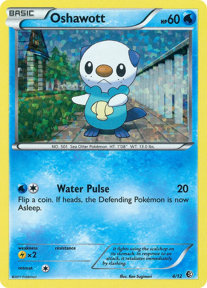 Oshawott, McDonald's Collection 2011 4/12