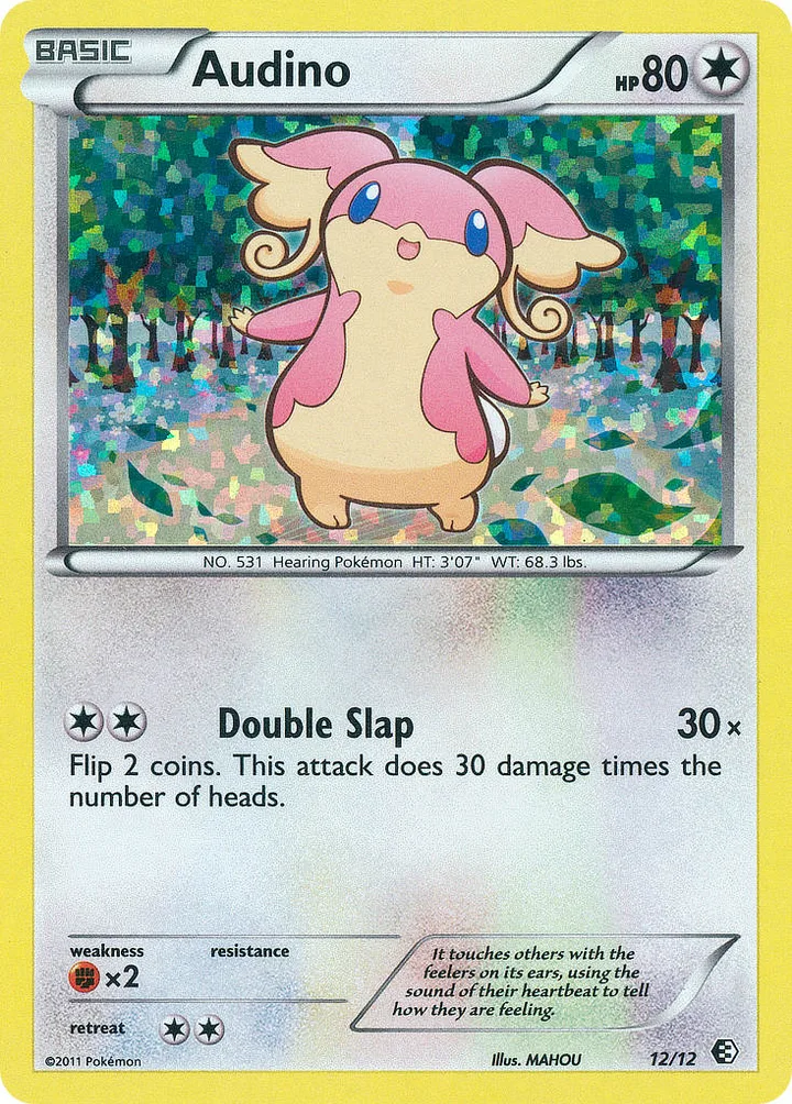 Audino, McDonald's Collection 2011 12/12