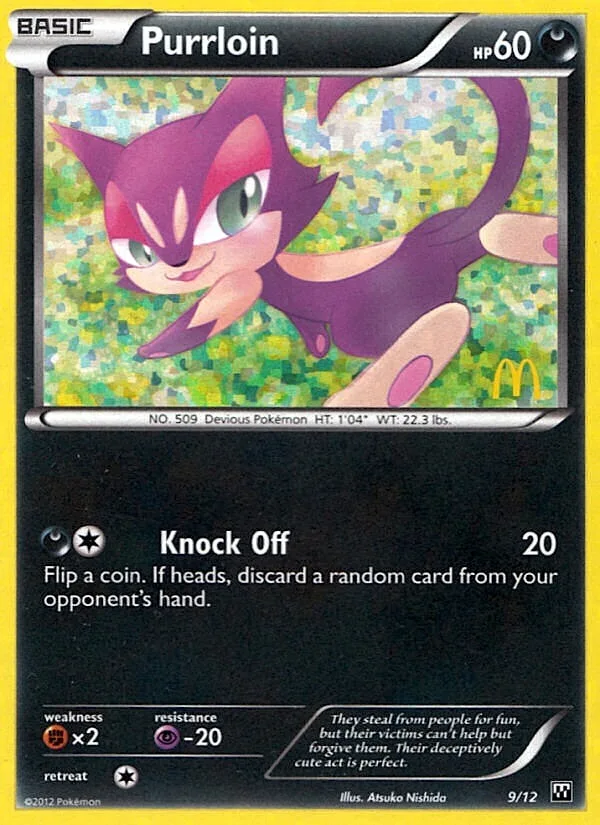 Purrloin, McDonald's Collection 2012 9/12