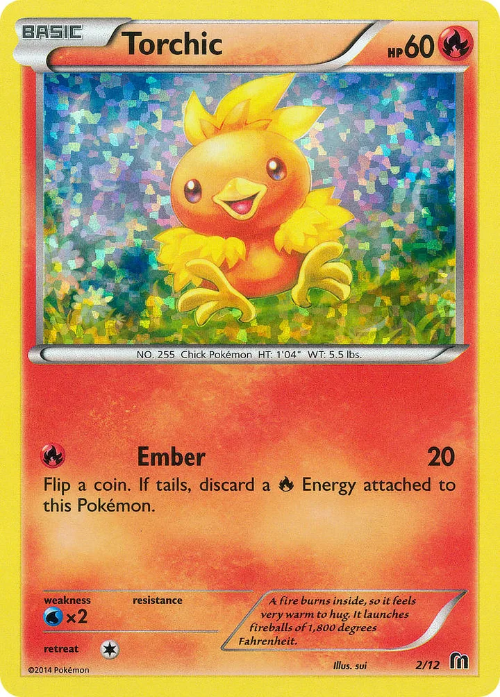 Torchic, McDonald's Collection 2016 2/12
