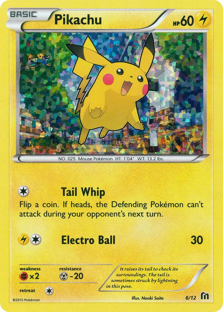 Pikachu, McDonald's Collection 2016 6/12