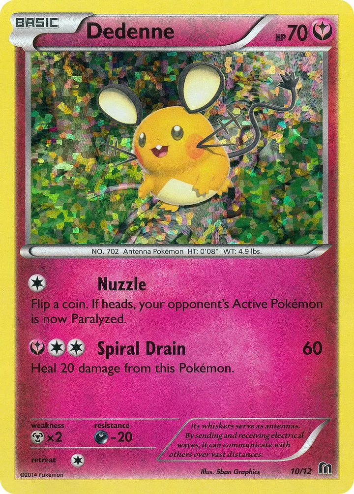 Dedenne, McDonald's Collection 2016 10/12