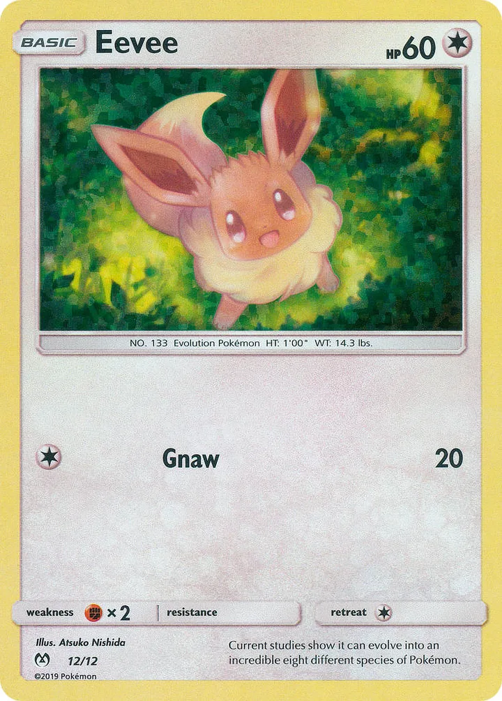 Eevee, McDonald's Collection 2019 12/12