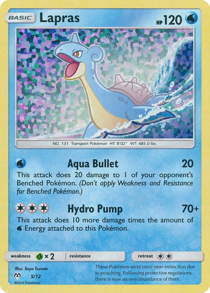Lapras, McDonald's Collection 2019 5/12