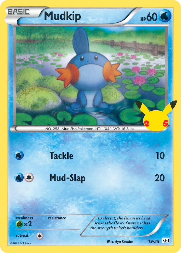 Mudkip, McDonald's Collection 2021 19/25