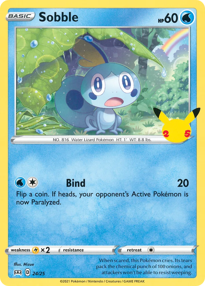 Sobble, McDonald's Collection 2021 24/25
