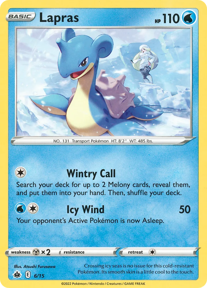 Lapras, McDonald's Collection 2022 6/15