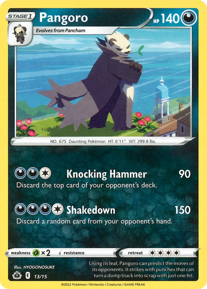 Pangoro, McDonald's Collection 2022 13/15