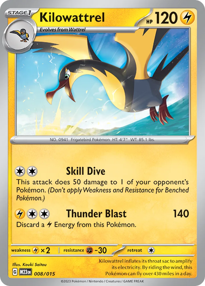 Kilowattrel, McDonald's Match Battle 2023 008/015