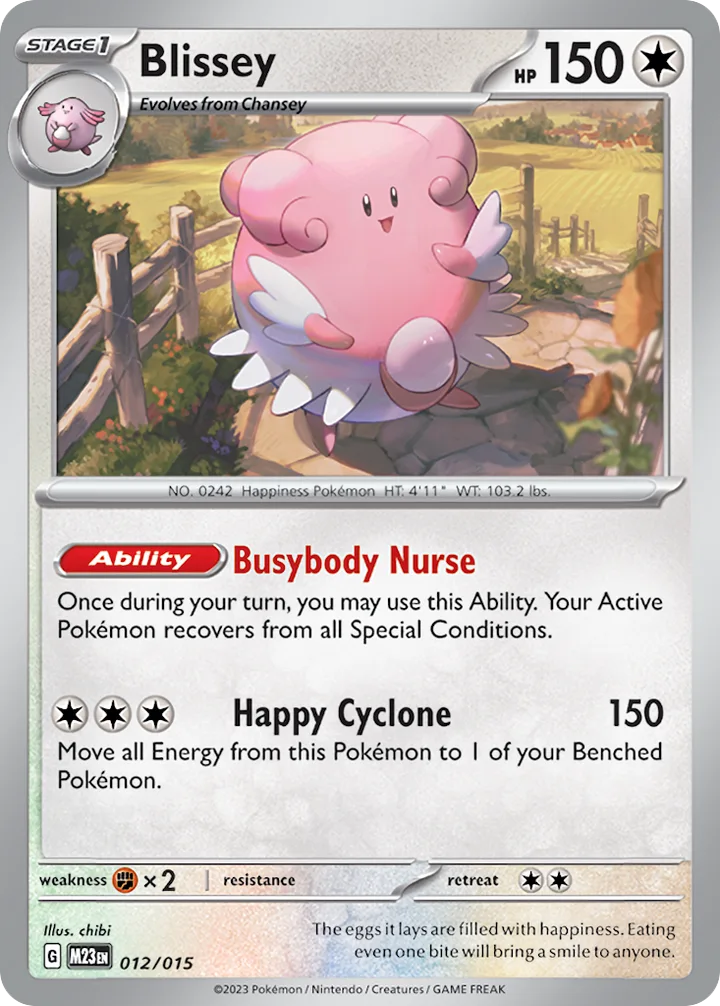 Blissey, McDonald's Match Battle 2023 012/015