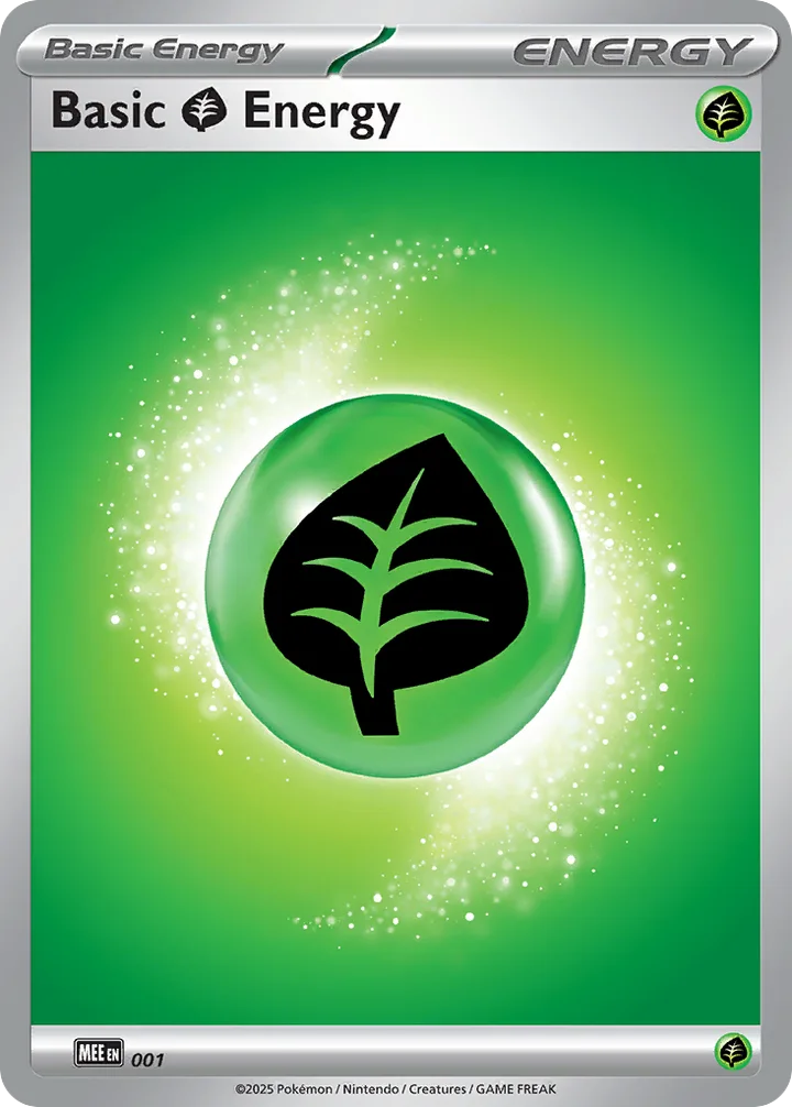 Basic Grass Energy, Mega Evolution Energy 001