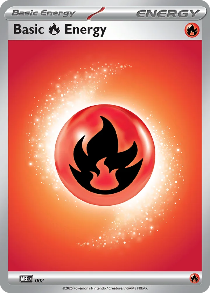 Basic Fire Energy, Mega Evolution Energy 002
