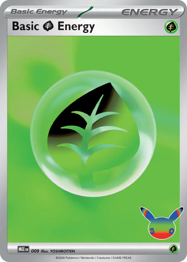 Basic Grass Energy, Mega Evolution Energy 009