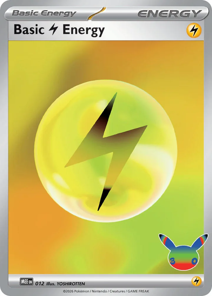 Basic Lightning Energy, Mega Evolution Energy 012