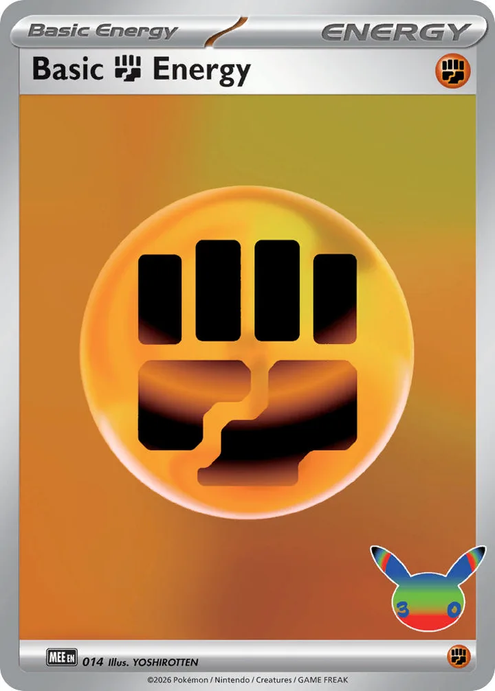 Basic Fighting Energy, Mega Evolution Energy 014