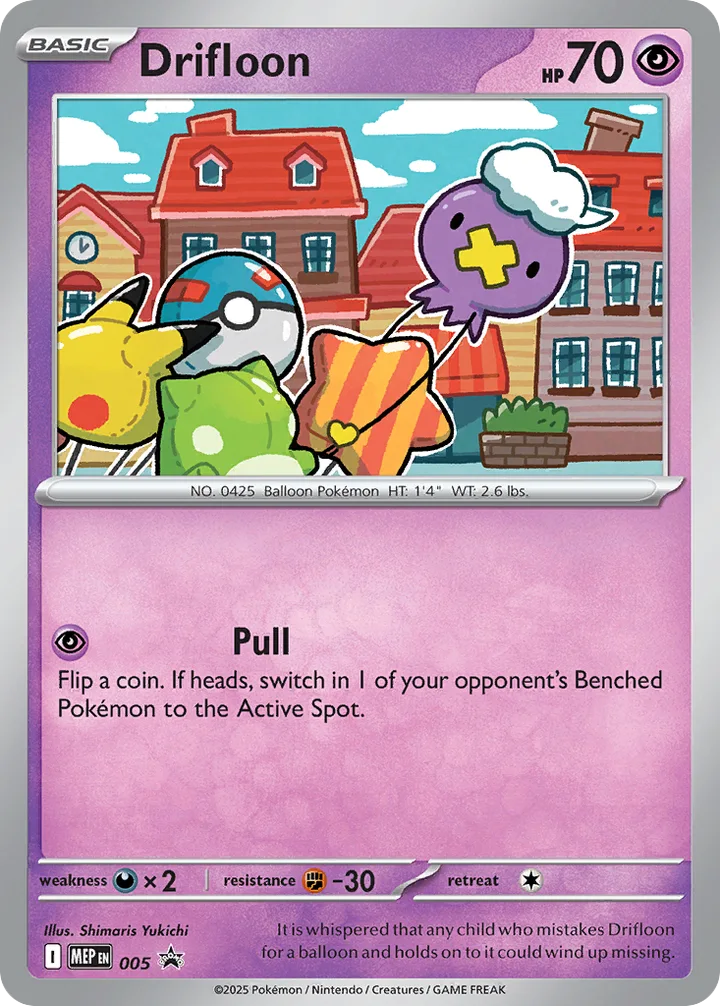 Drifloon, Mega Evolution Promos 005