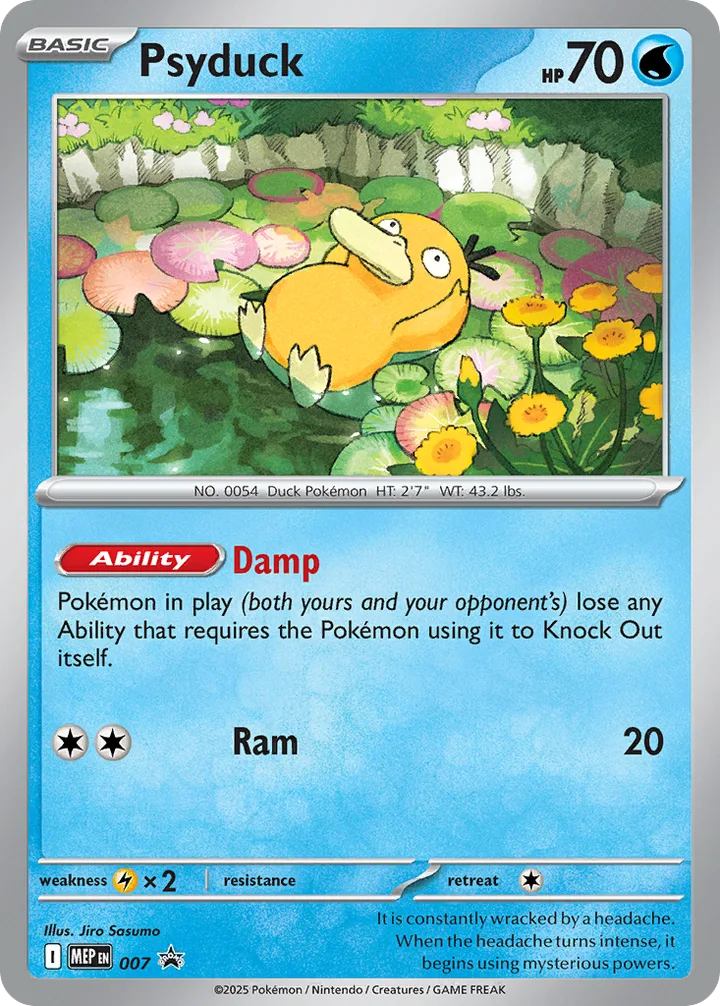 Psyduck, Mega Evolution Promos 007