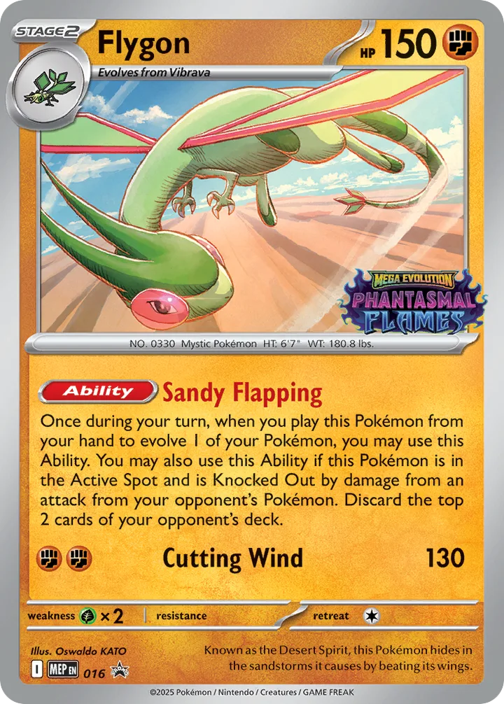 Flygon, Mega Evolution Promos 016