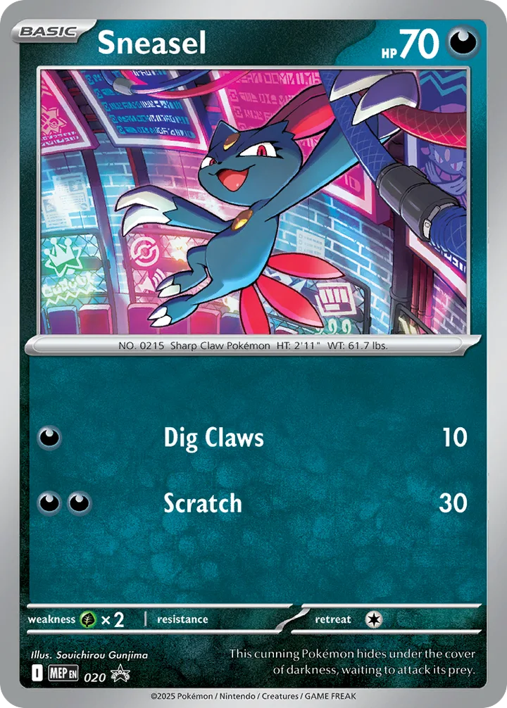 Sneasel, Mega Evolution Promos 020
