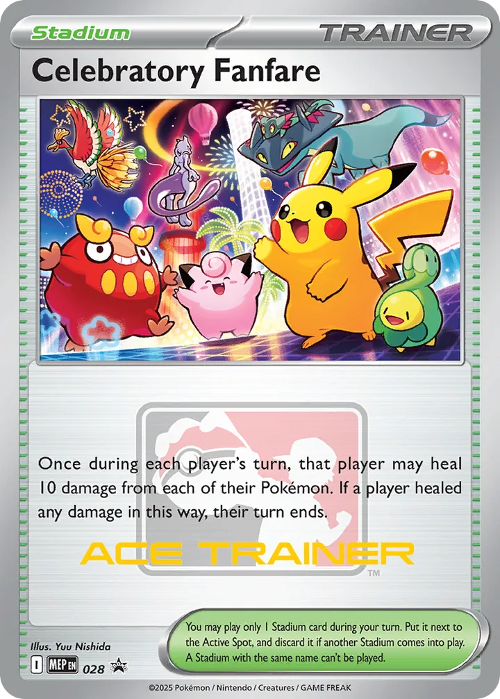Celebratory Fanfare, Mega Evolution Promos 028