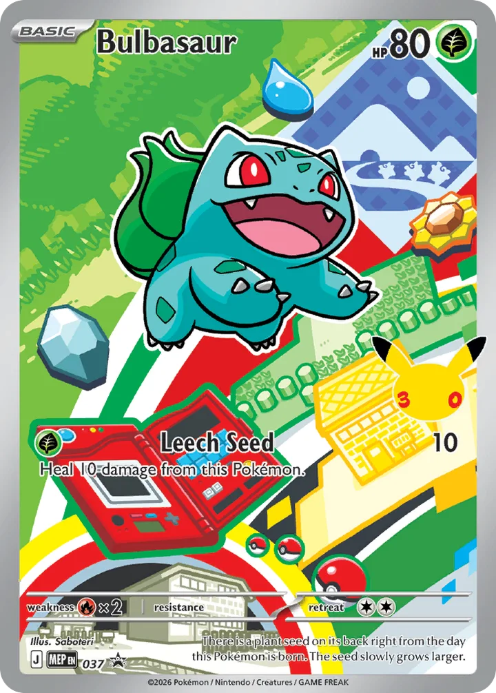 Bulbasaur, Mega Evolution Promos 037