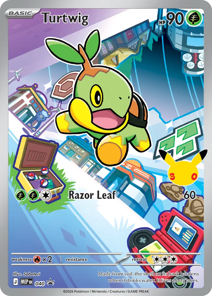 Turtwig, Mega Evolution Promos 040