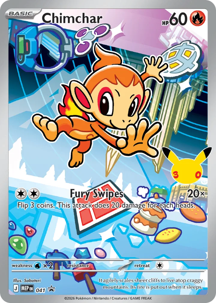 Chimchar, Mega Evolution Promos 041