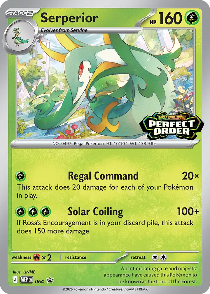 Serperior, Mega Evolution Promos 064
