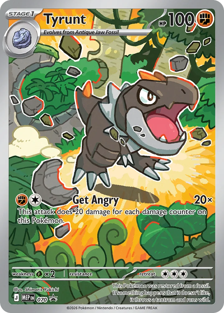 Tyrunt, Mega Evolution Promos 070