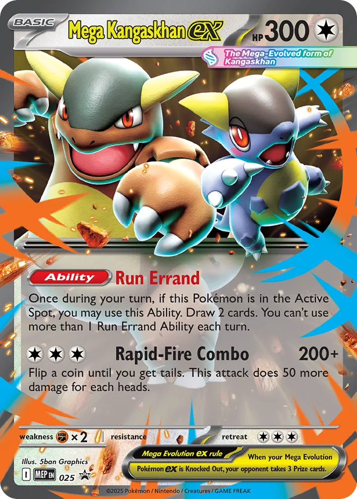 Mega Kangaskhan ex, Mega Evolution Promos 025