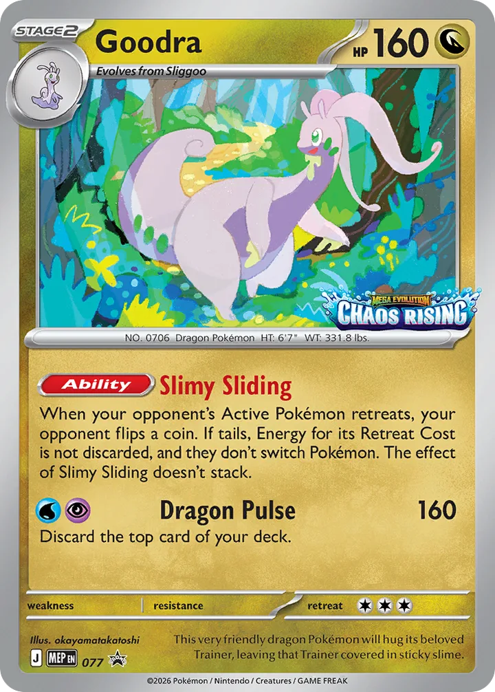 Goodra, Mega Evolution Promos 077