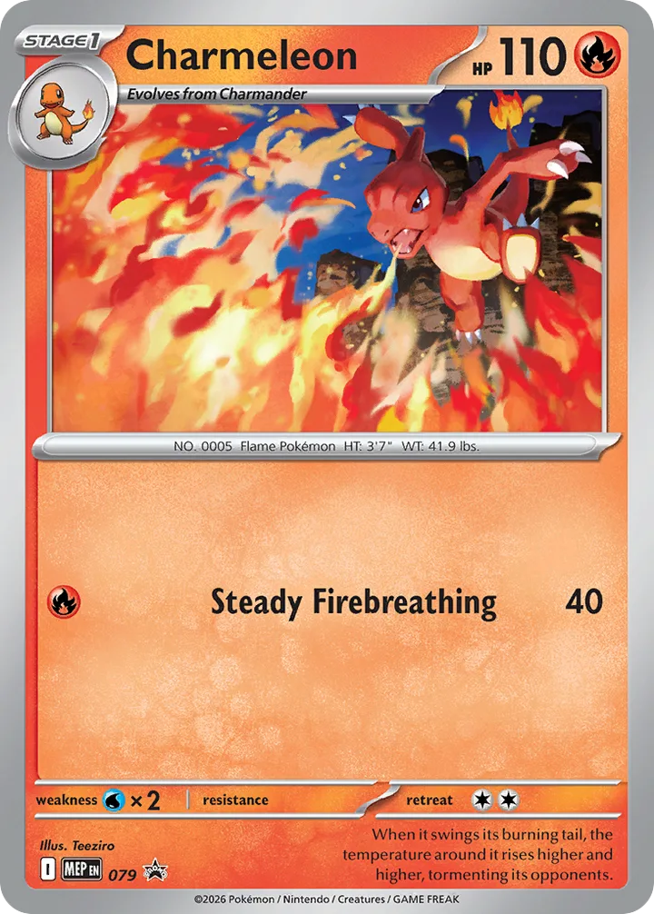 Charmeleon, Mega Evolution Promos 079