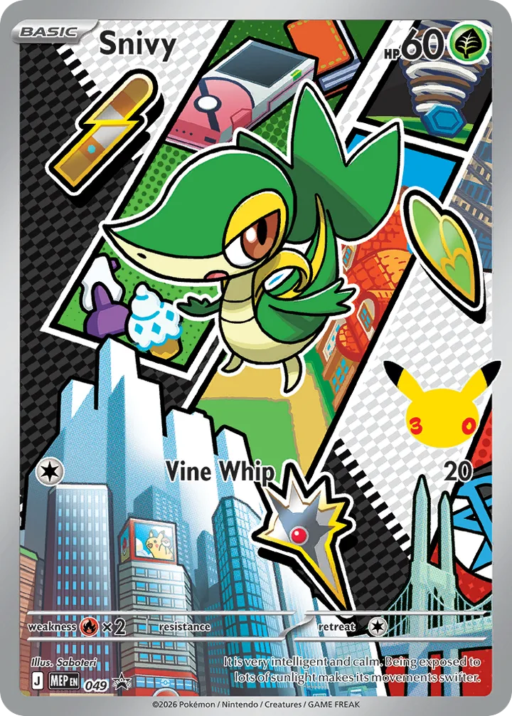 Snivy, Mega Evolution Promos 049