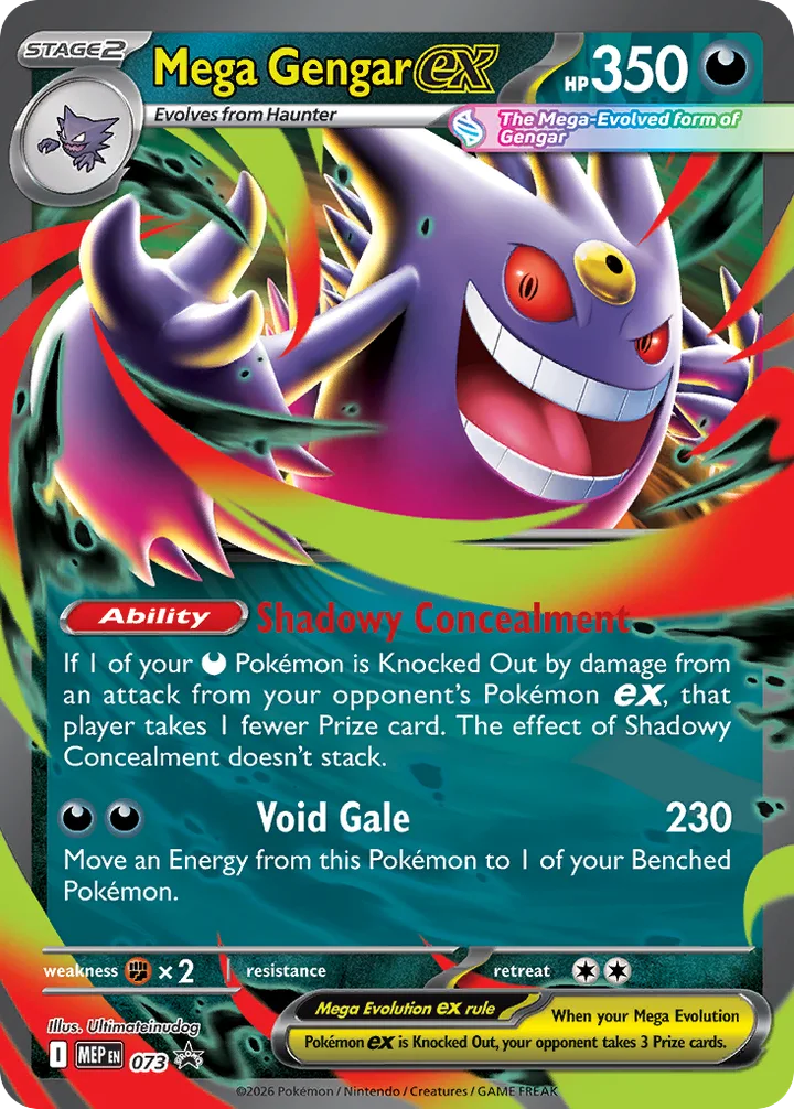 Mega Gengar ex, Mega Evolution Promos 073