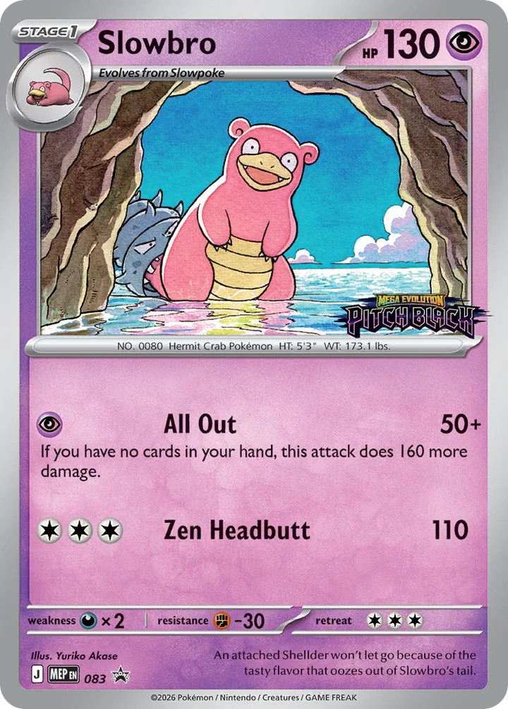 Slowbro, Mega Evolution Promos 083
