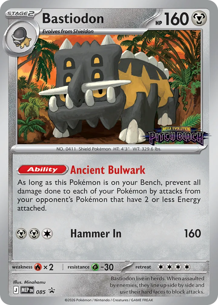 Bastiodon, Mega Evolution Promos 085
