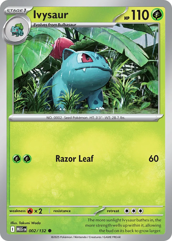 Ivysaur, Mega Evolution 002/132