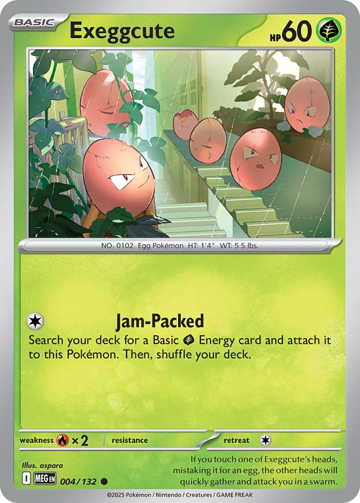 Exeggcute, Mega Evolution 004/132